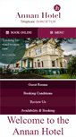Mobile Screenshot of annanhotel.co.uk